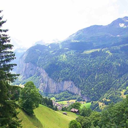 Holiday Flat #1, Chalet Aberot, Wengen, Switzerland المظهر الخارجي الصورة