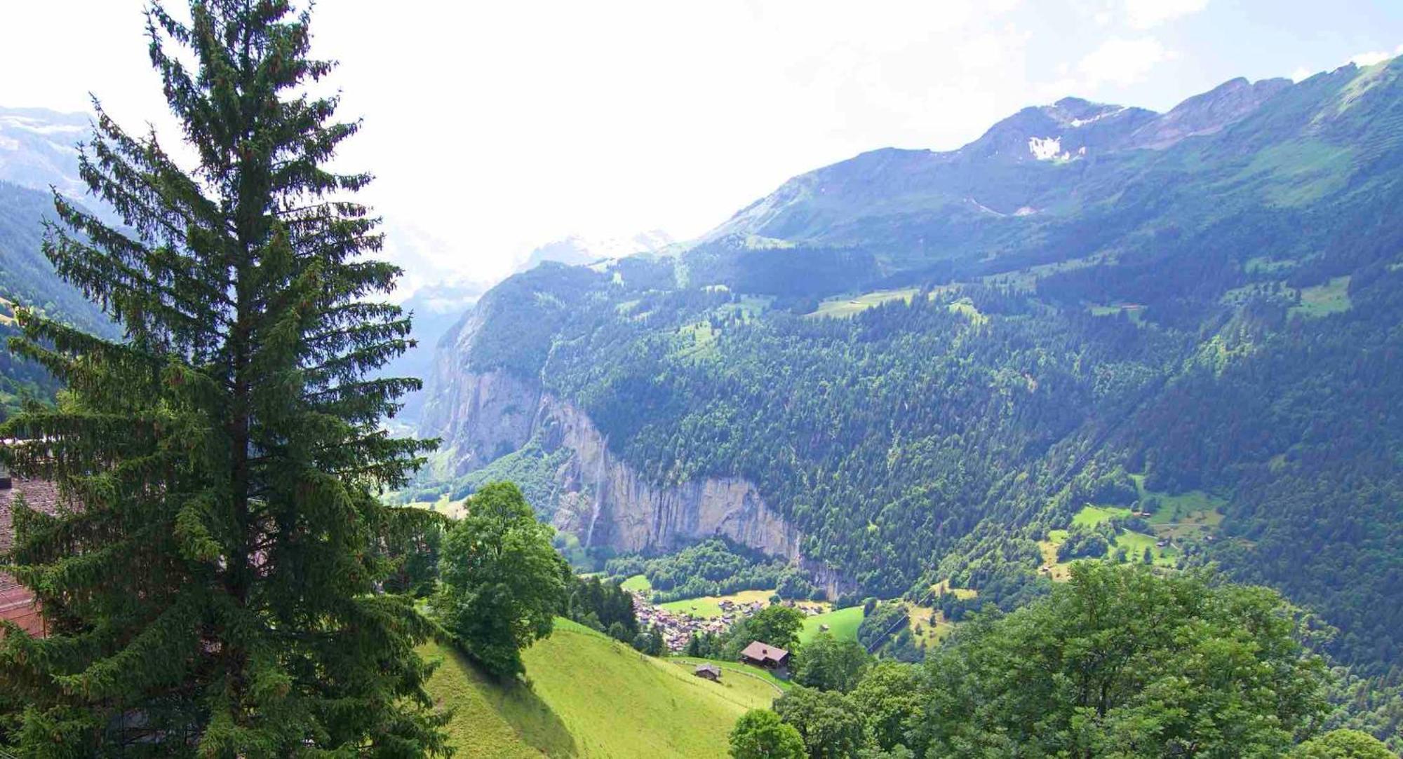 Holiday Flat #1, Chalet Aberot, Wengen, Switzerland المظهر الخارجي الصورة